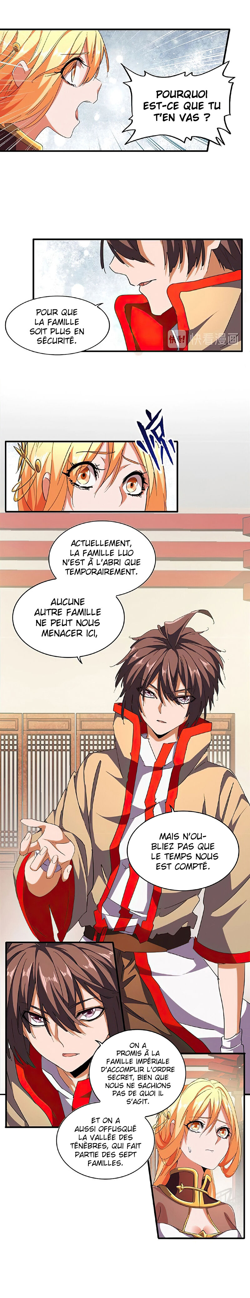 Read Magic emperor Scan Manga Online