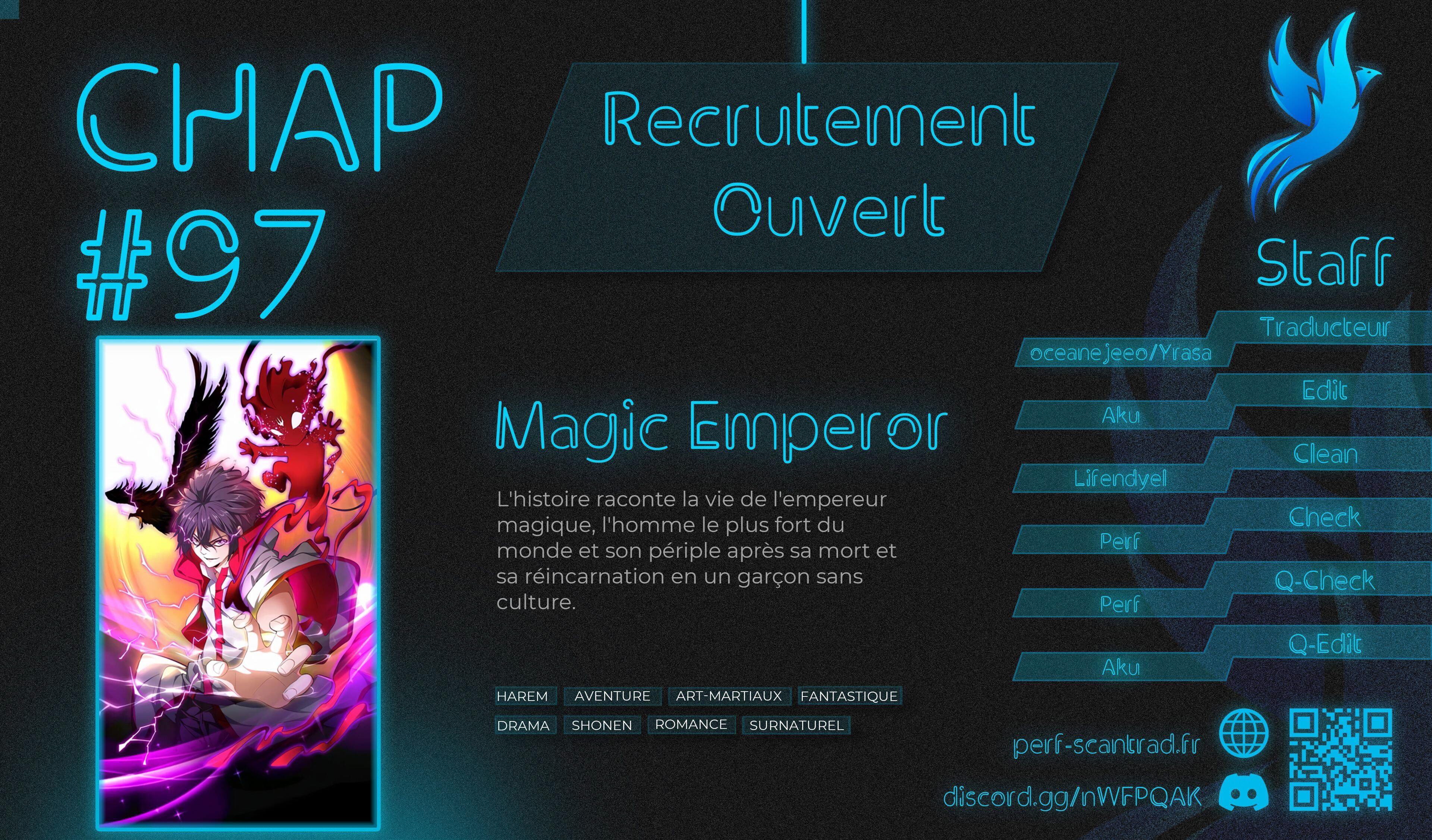Read Magic emperor Scan Manga Online