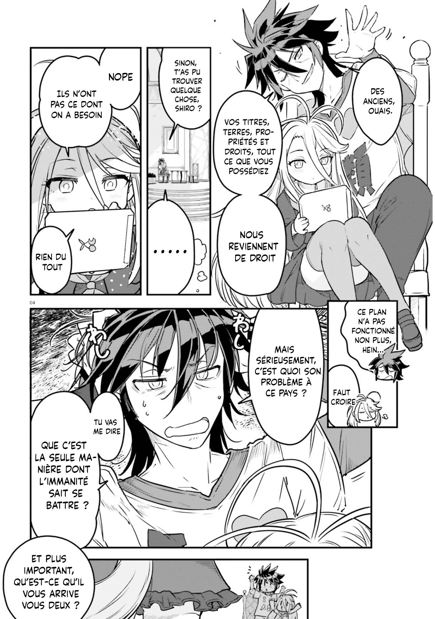 Read No Game No Life 2 Scan Manga Online