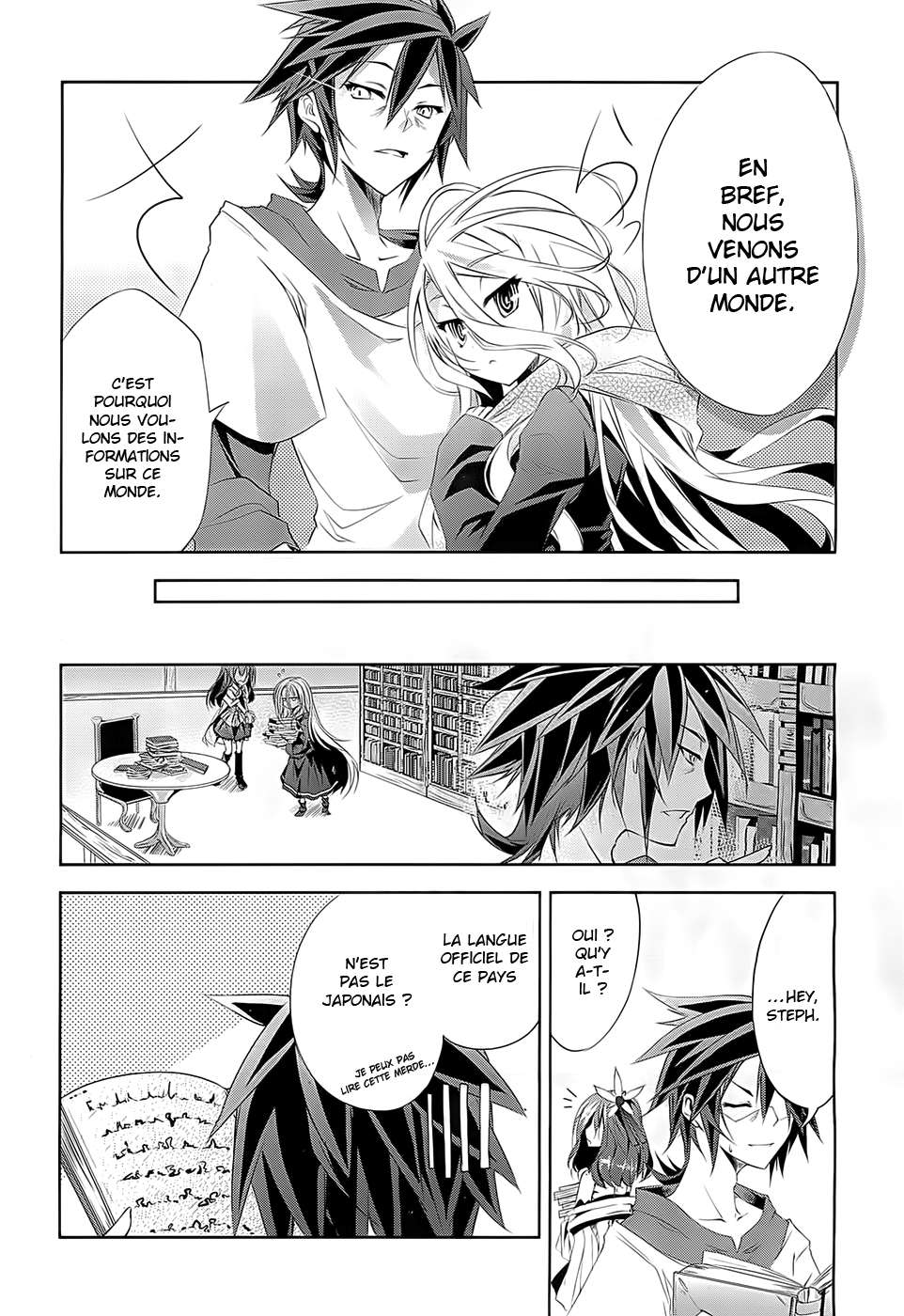 Read No Game No Life scan Manga Online