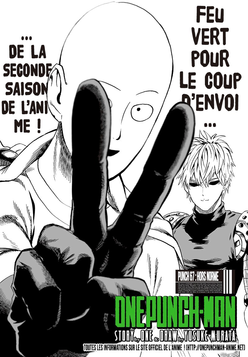Read One Punch Man scan Manga Online