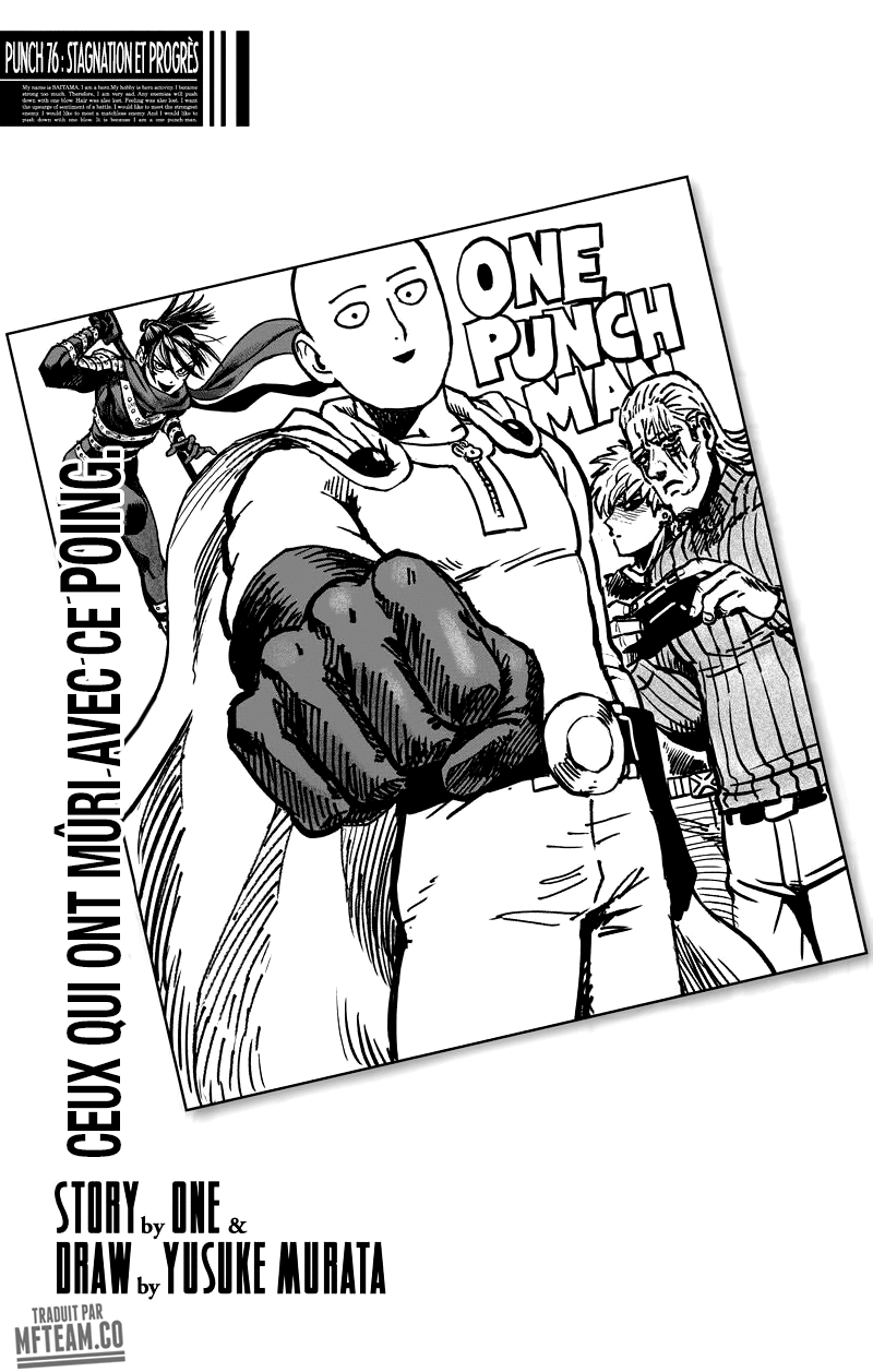 Read One Punch Man scan Manga Online