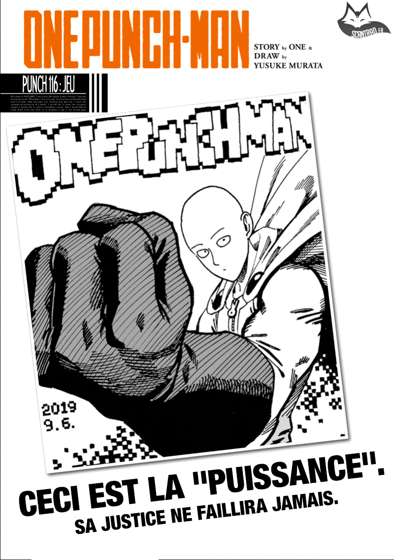 Read One Punch Man scan Manga Online