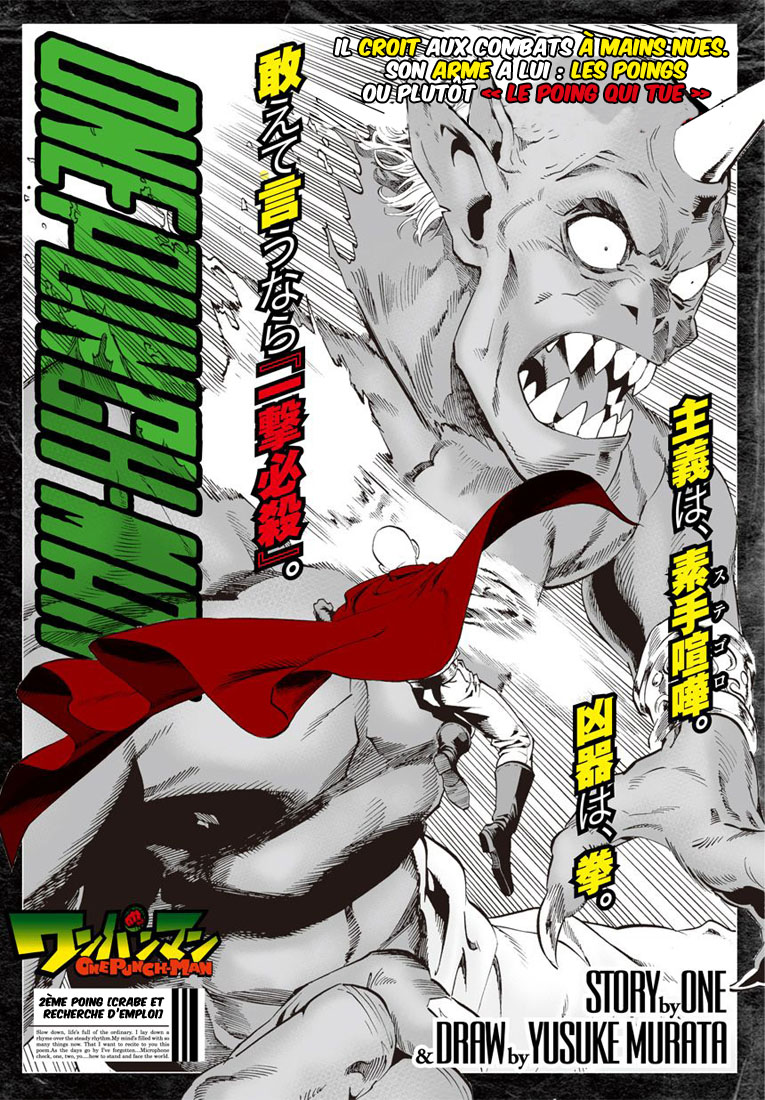 Read One Punch Man scan Manga Online