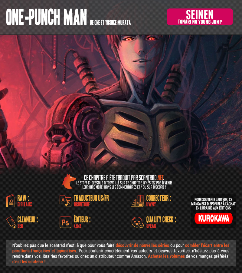 Read One Punch Man scan Manga Online