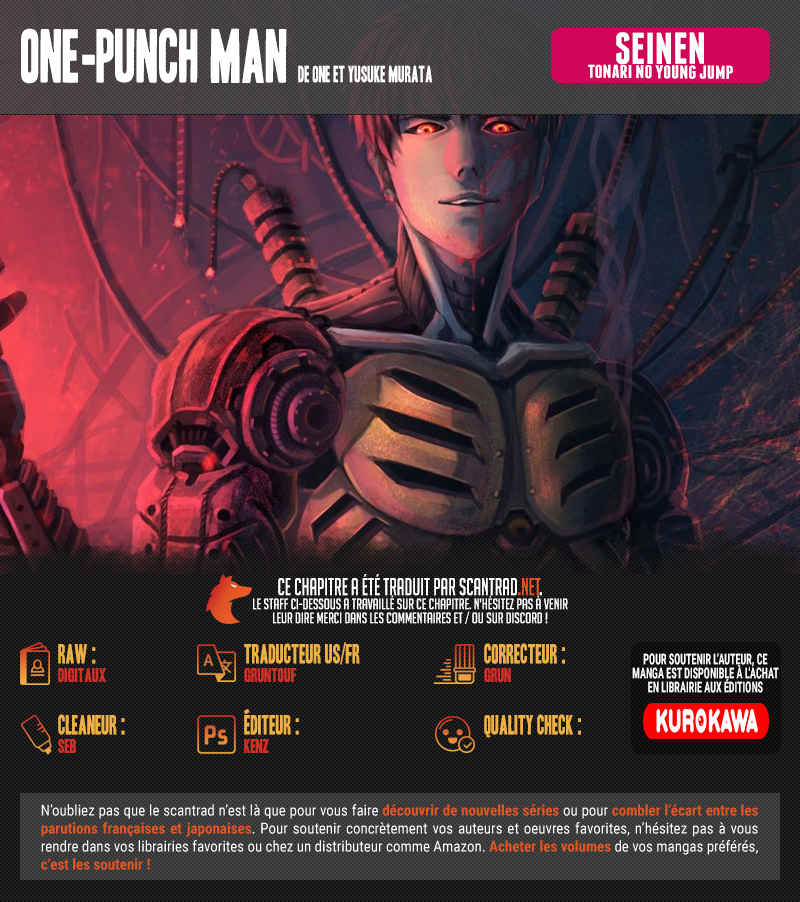 Read One Punch Man scan Manga Online