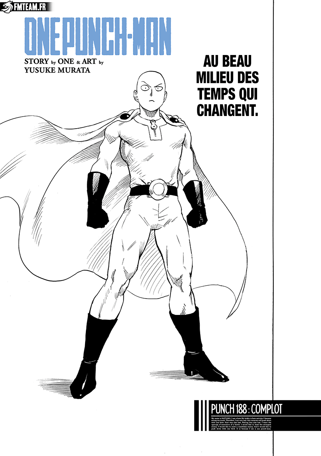 Read One Punch Man scan Manga Online