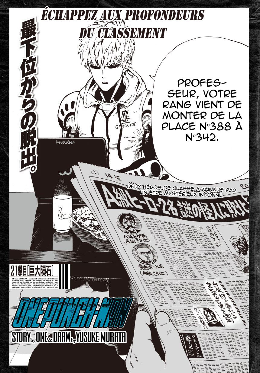 Read One Punch Man scan Manga Online