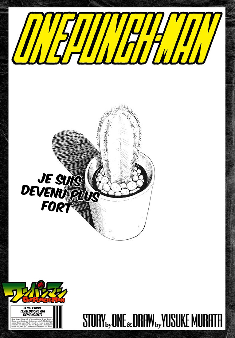 Read One Punch Man scan Manga Online