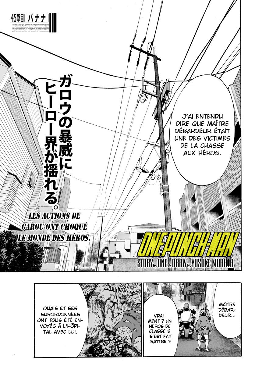 Read One Punch Man scan Manga Online