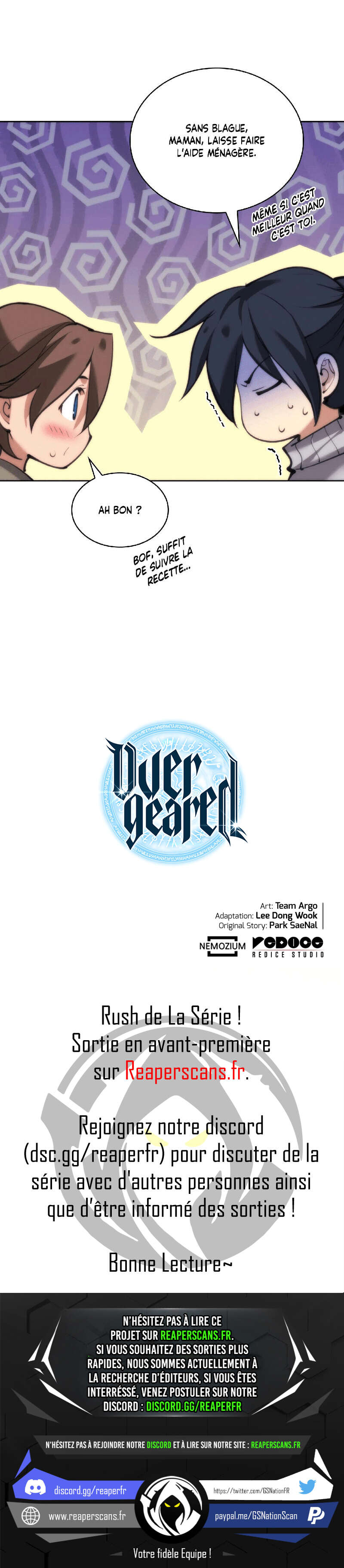 Read Overgeared Remake Scan Manga Online