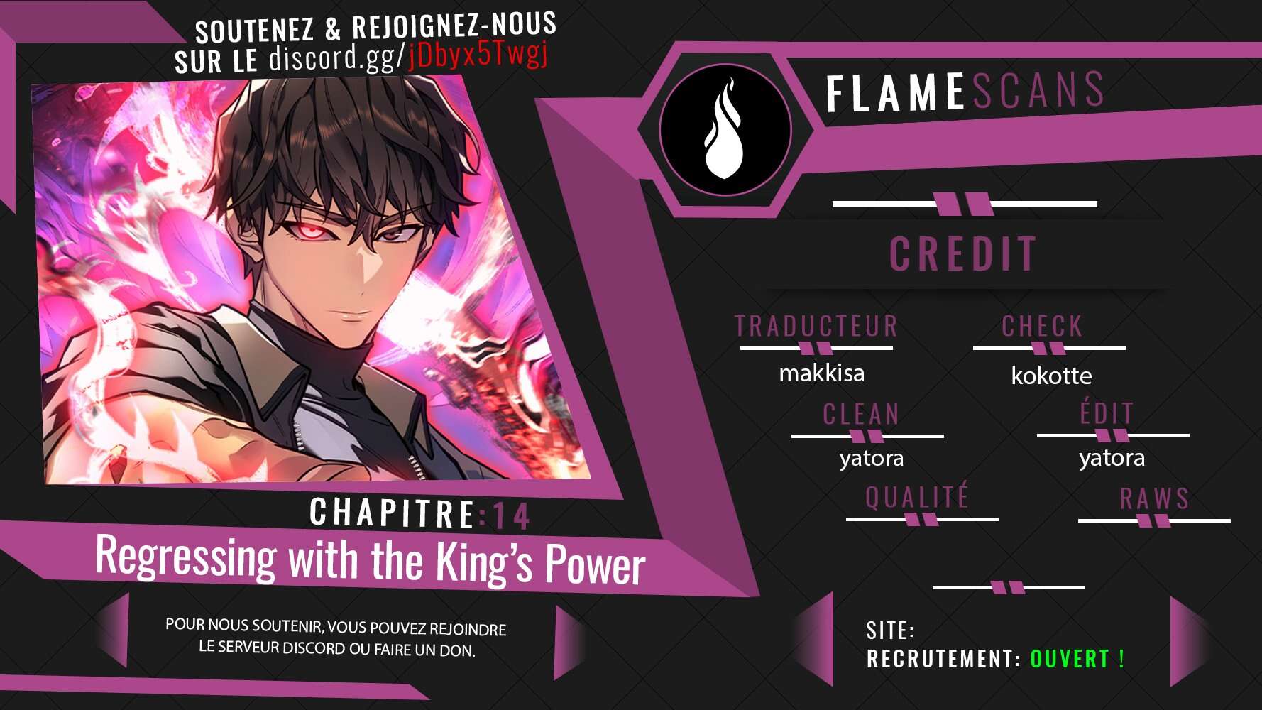 Read Regressing with the King’s Power Scan Manga Online