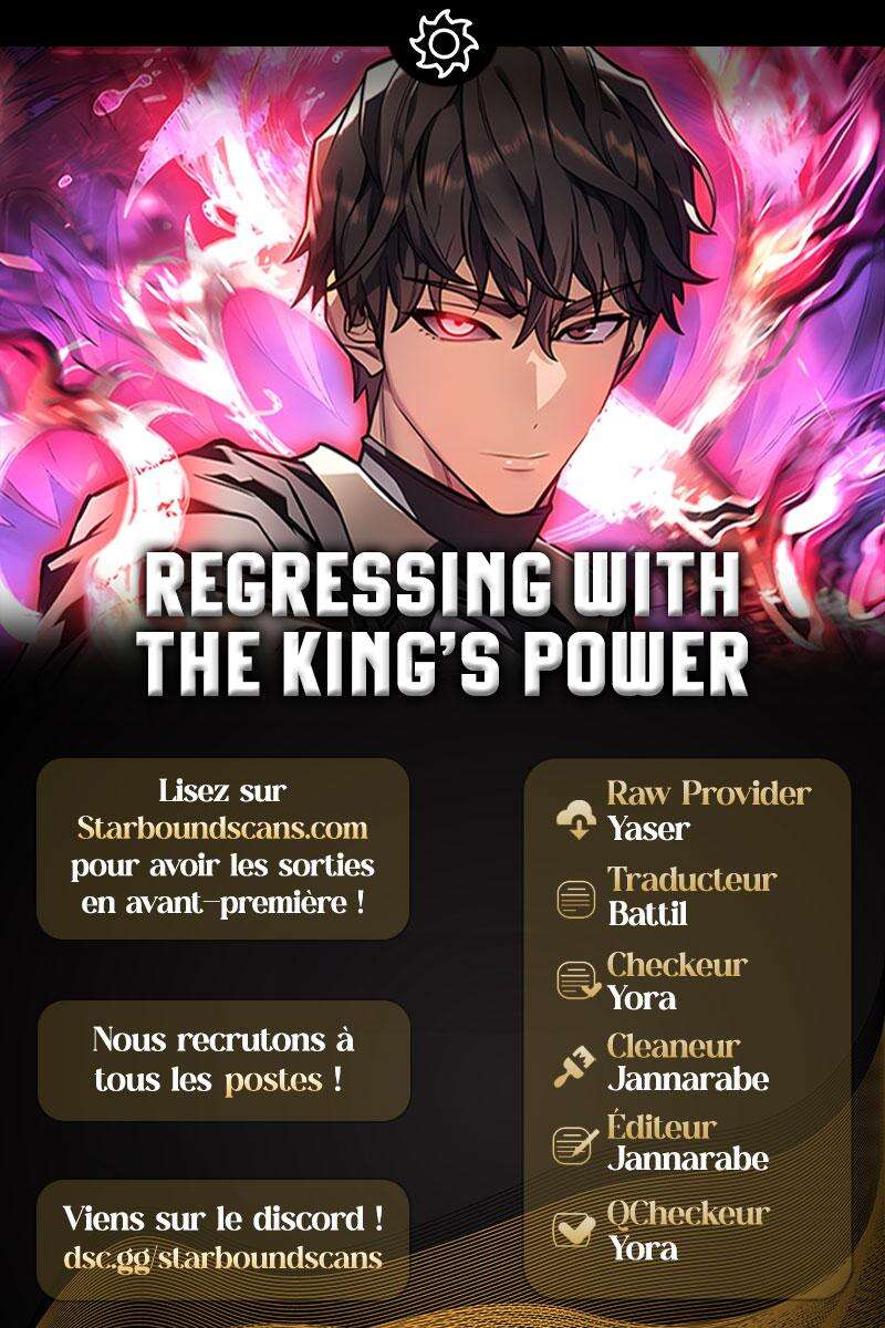 Read Regressing with the King’s Power Scan Manga Online