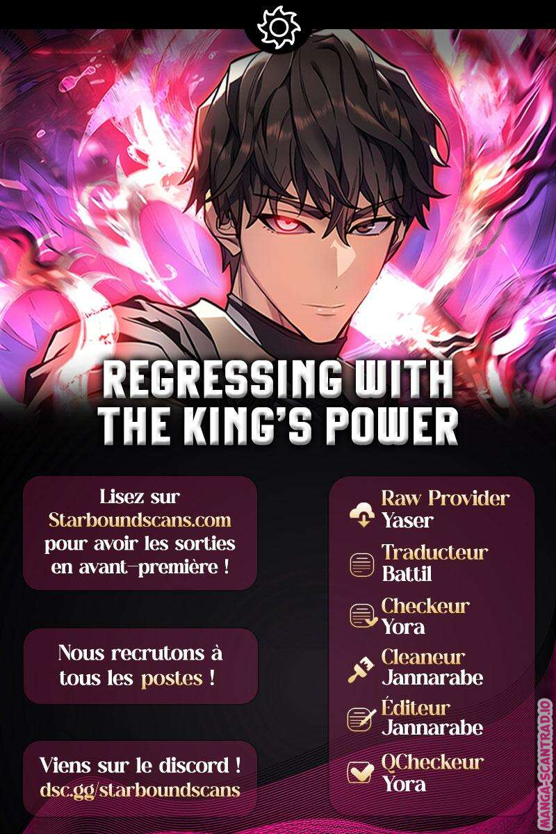Read Regressing with the King’s Power Scan Manga Online