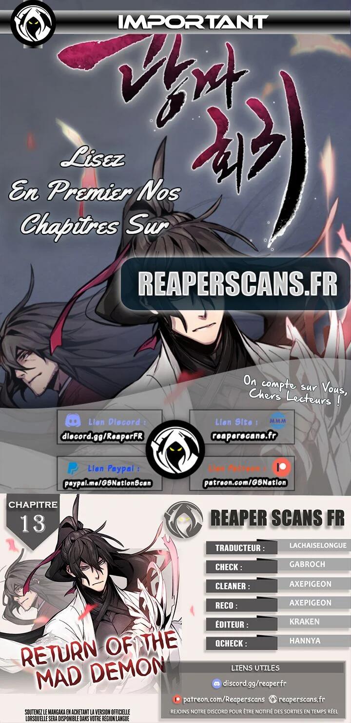 Read Return of The Mad Demon Scan Manga Online