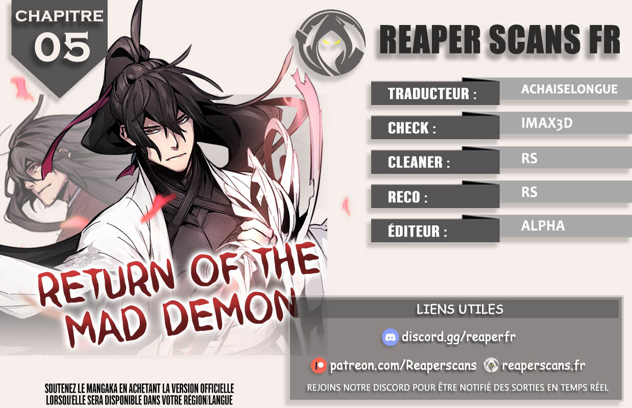 Read Return of The Mad Demon Scan Manga Online