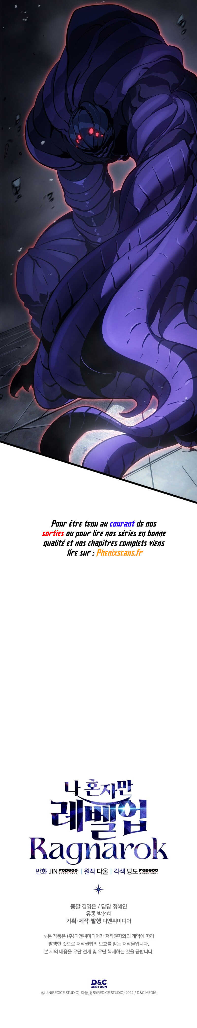 Read Solo leveling Ragnarok Scan Manga Online