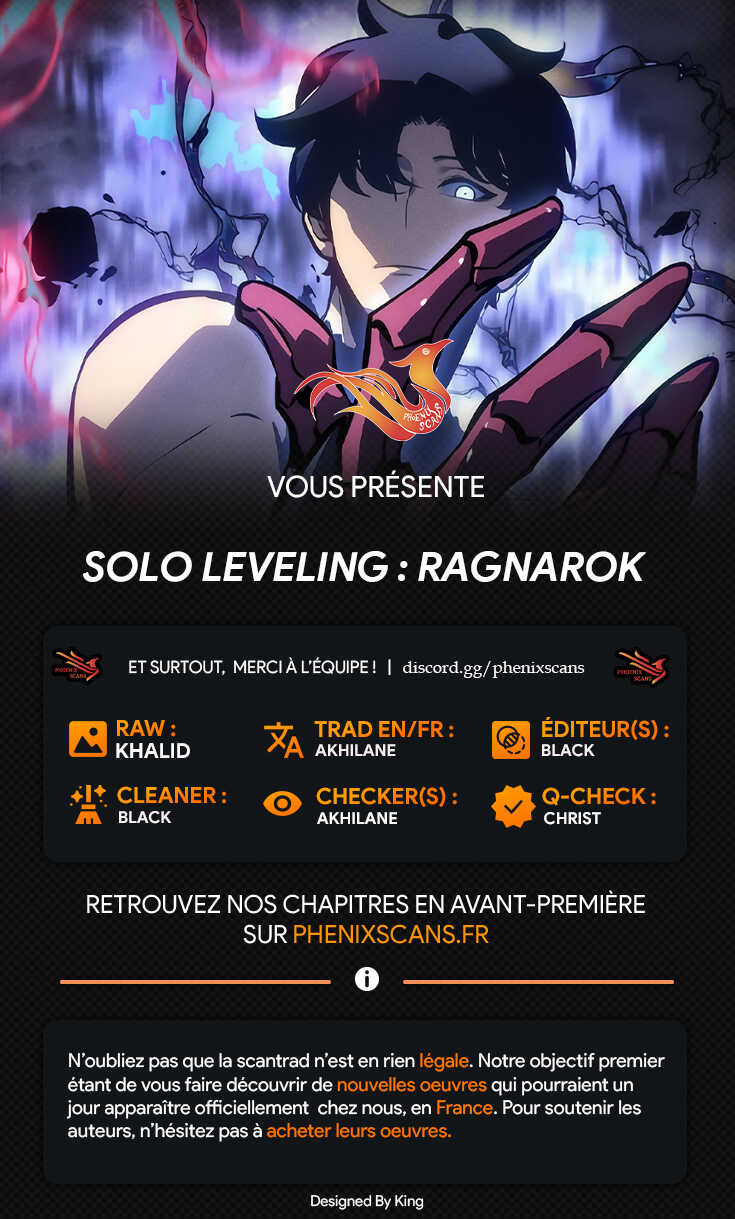 Read Solo leveling Ragnarok Scan Manga Online