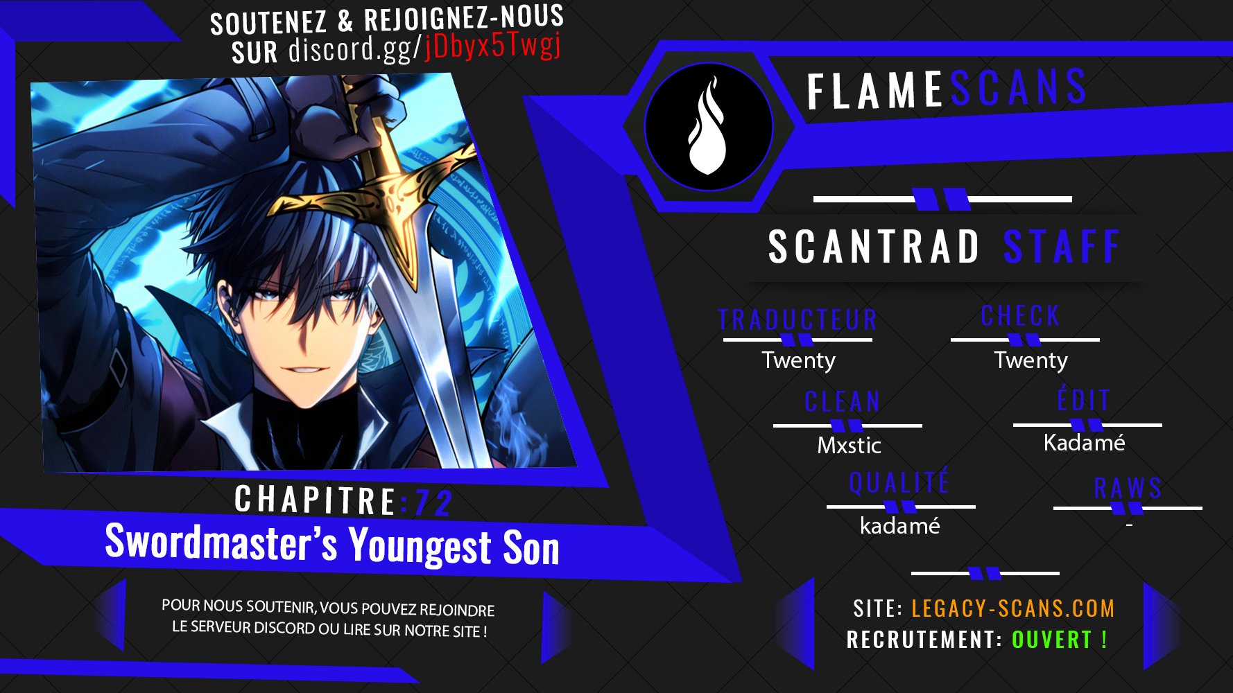 Read Swordmaster’s Youngest Son Scan Manga Online