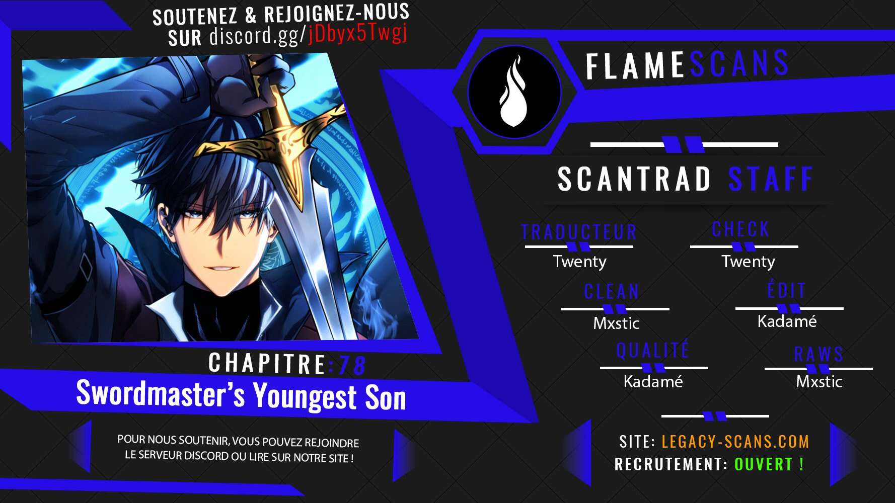 Read Swordmaster’s Youngest Son Scan Manga Online