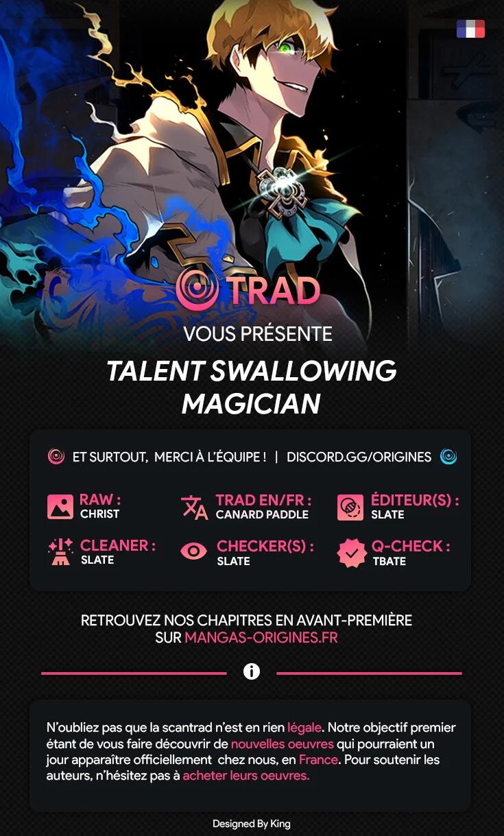 Read Talent-Swallowing Magician Scan Manga Online