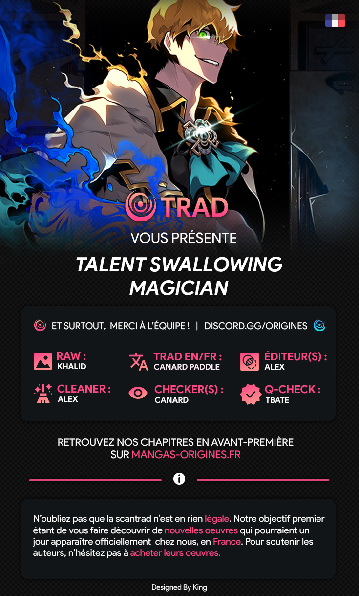 Read Talent-Swallowing Magician Scan Manga Online