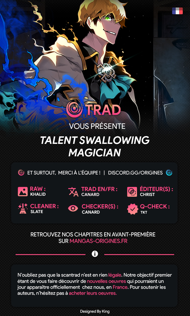 Read Talent-Swallowing Magician Scan Manga Online