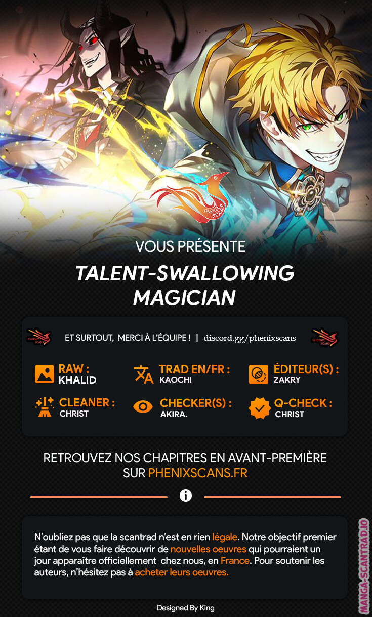 Read Talent-Swallowing Magician Scan Manga Online