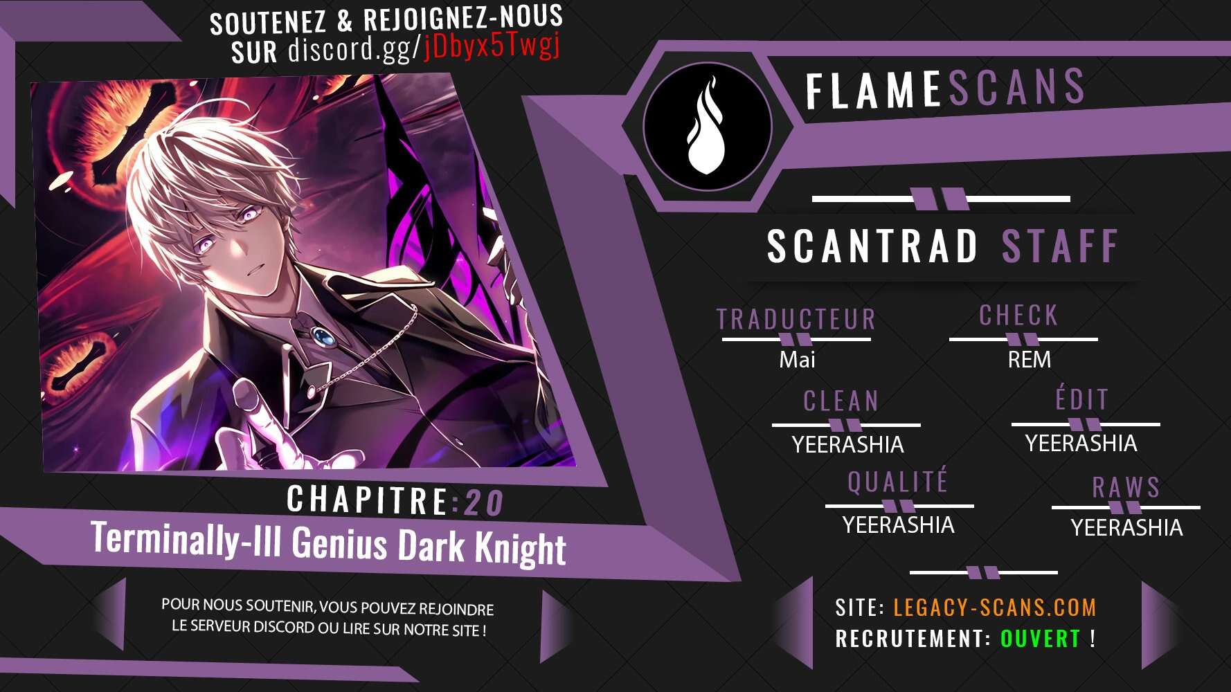 Read Terminally-Ill Genius Dark Knight Scan Manga Online