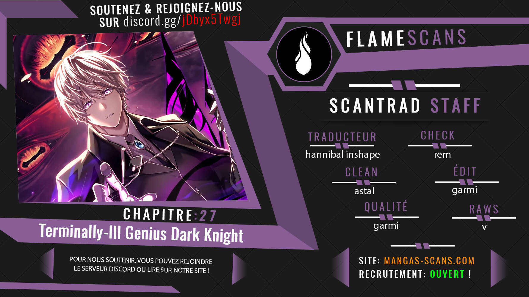 Read Terminally-Ill Genius Dark Knight Scan Manga Online