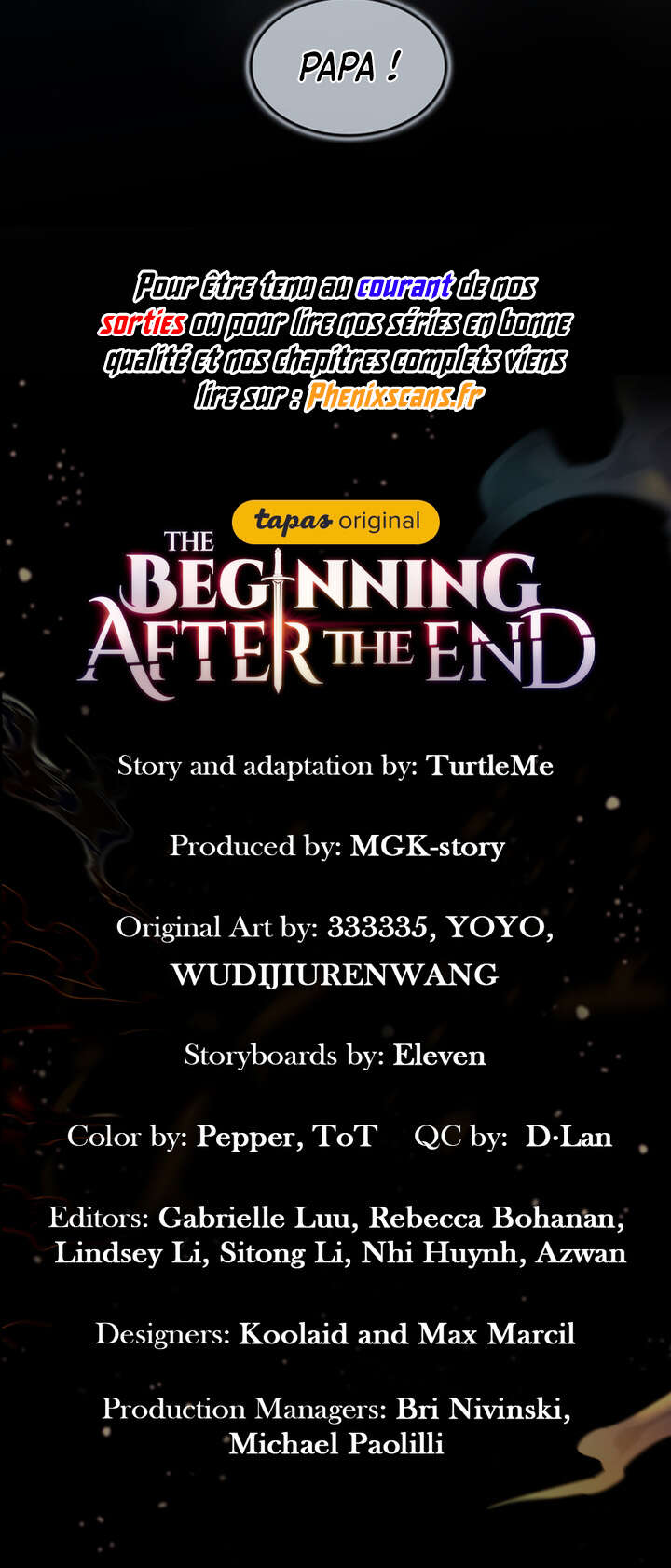 Read The Beginning After The End Scan Manga Online