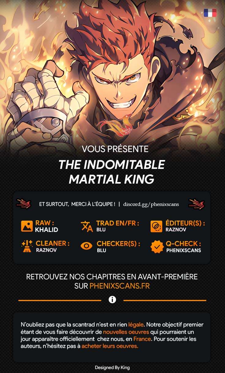 Read The Indomitable Martial King Scan Manga Online