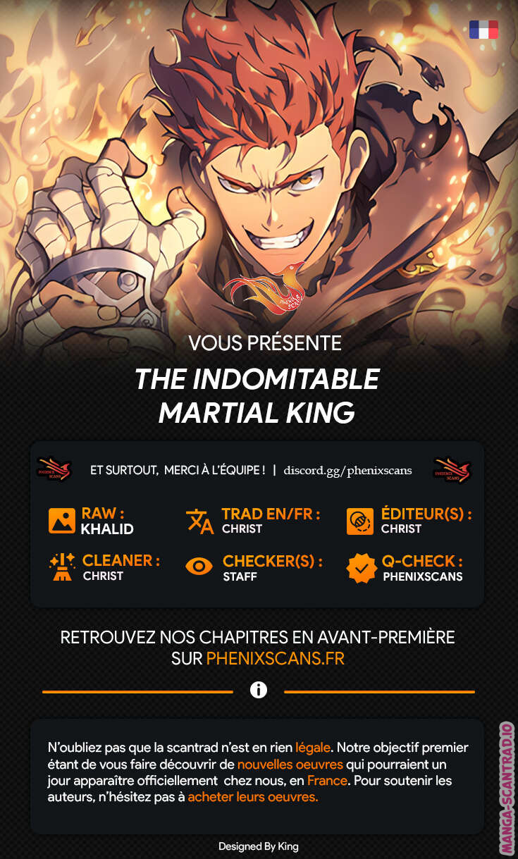 Read The Indomitable Martial King Scan Manga Online