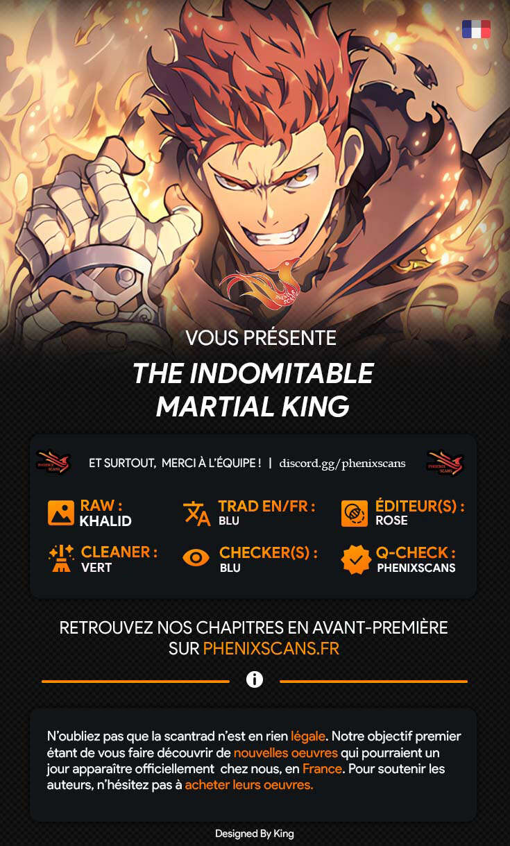 Read The Indomitable Martial King Scan Manga Online