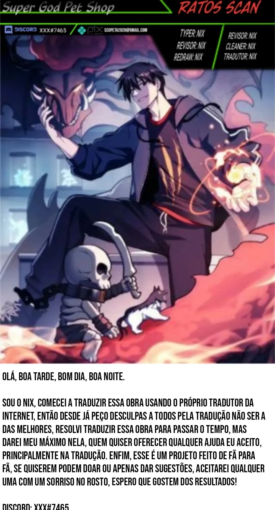 Read A Divina Loja de Mascotes Estelares Pt Manga Online