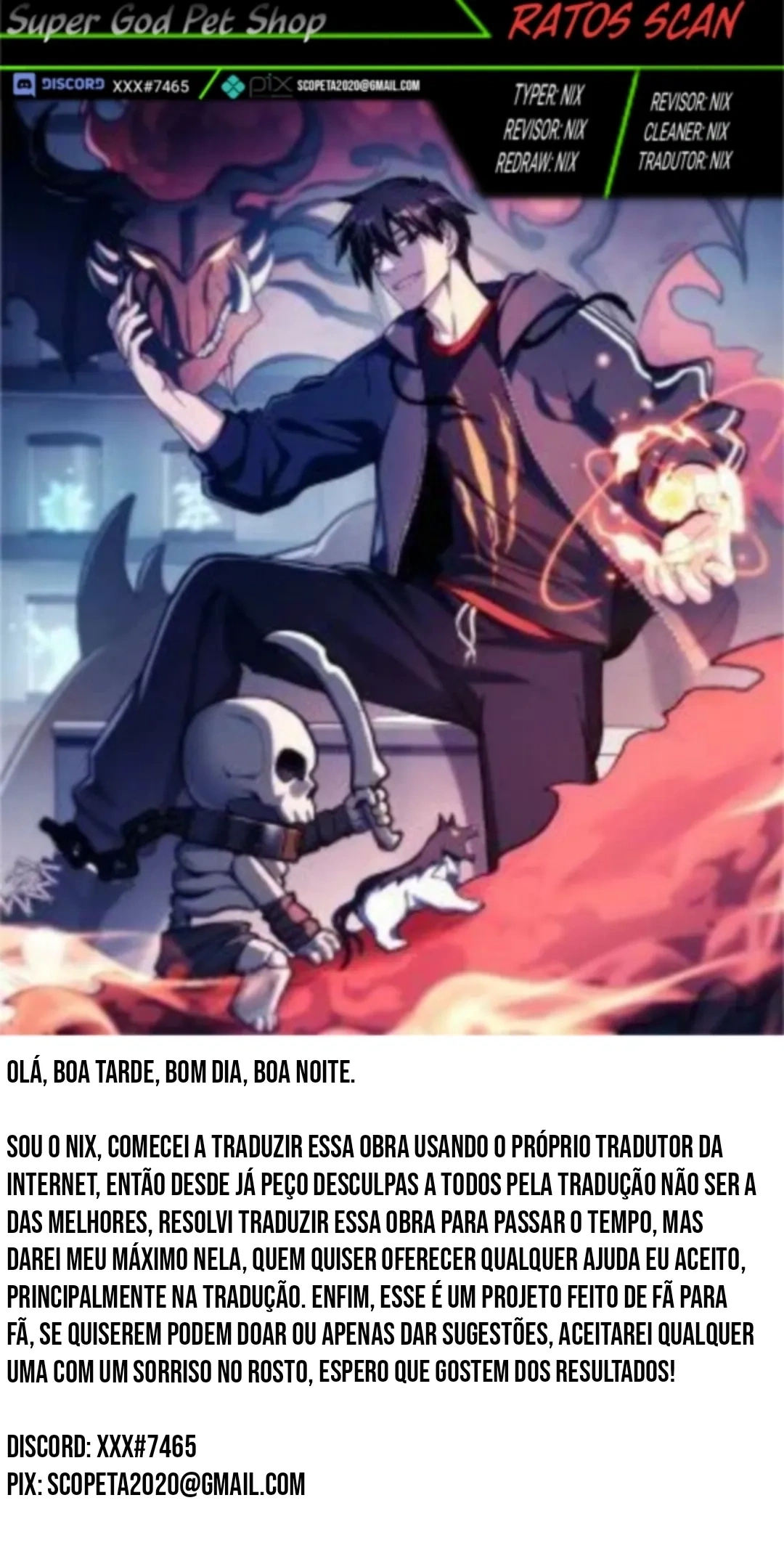 Read A Divina Loja de Mascotes Estelares Pt Manga Online