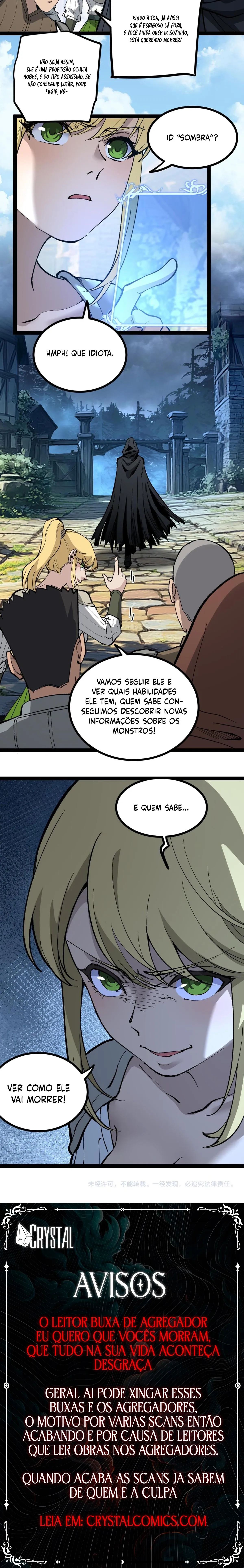 Read Assassino de nível divino, eu sou a Sombra Pt Manga Online