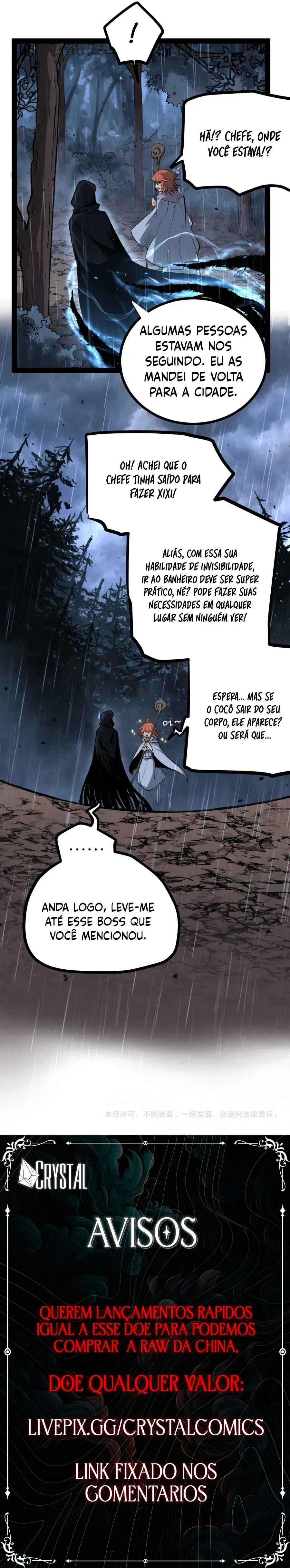 Read Assassino de nível divino, eu sou a Sombra Pt Manga Online