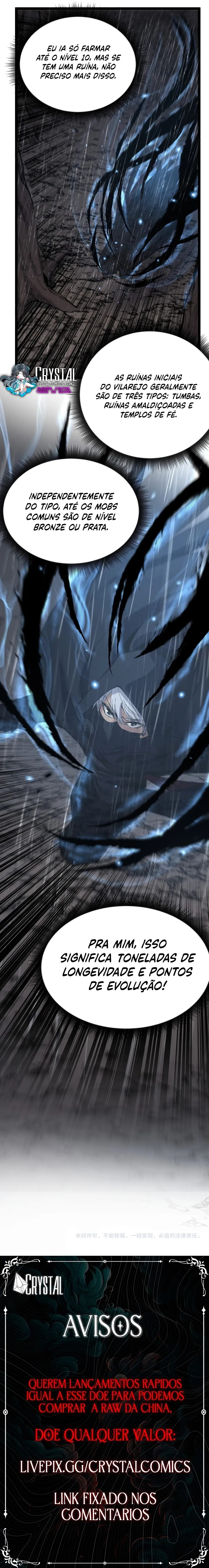 Read Assassino de nível divino, eu sou a Sombra Pt Manga Online
