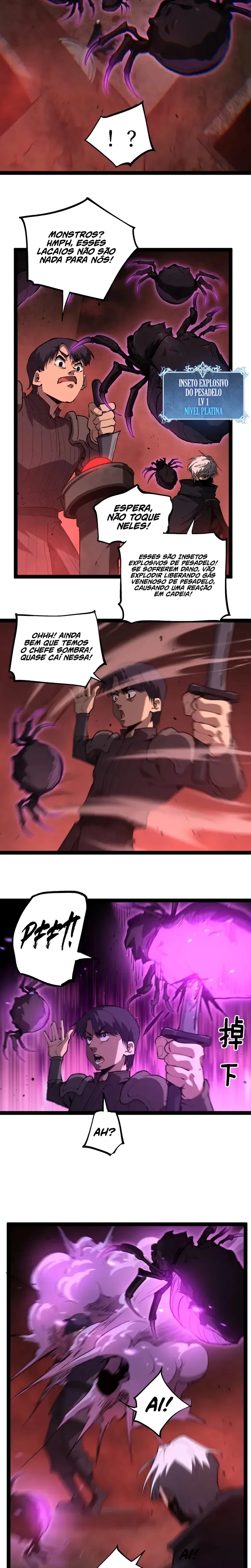Read Assassino de nível divino, eu sou a Sombra Pt Manga Online