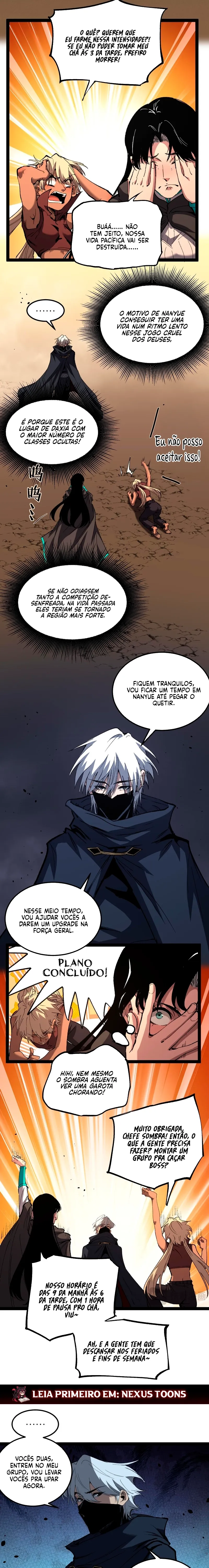 Read Assassino de nível divino, eu sou a Sombra Pt Manga Online