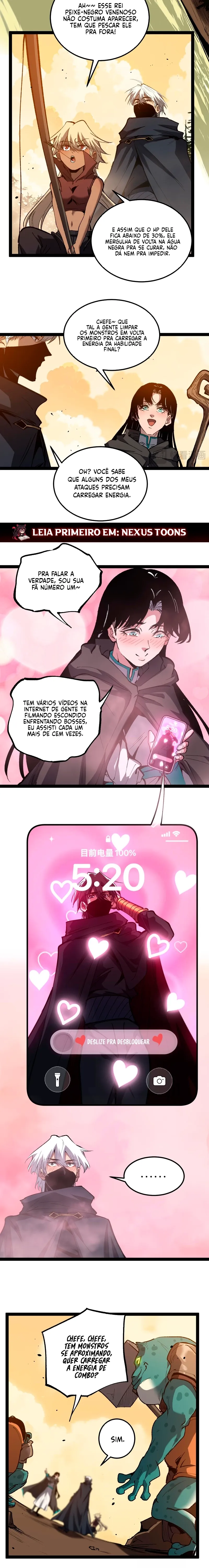 Read Assassino de nível divino, eu sou a Sombra Pt Manga Online