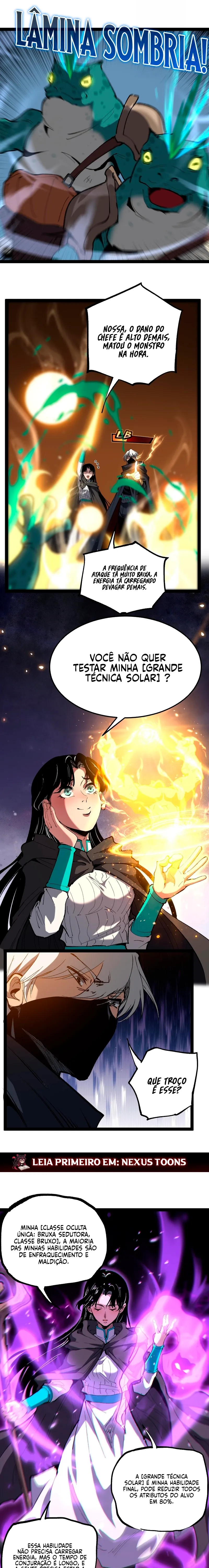Read Assassino de nível divino, eu sou a Sombra Pt Manga Online