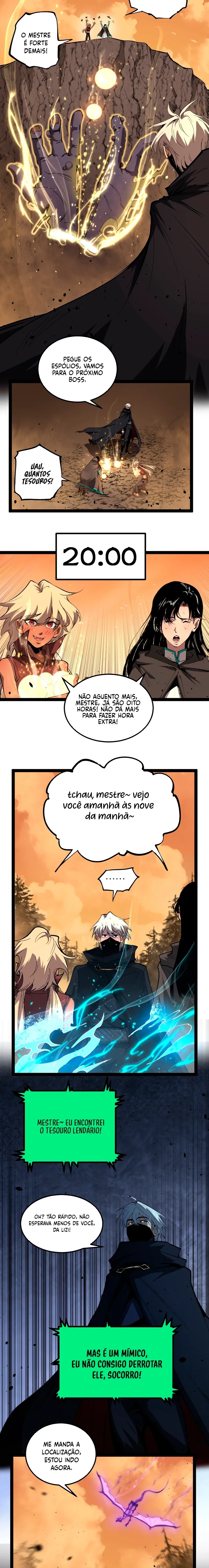 Read Assassino de nível divino, eu sou a Sombra Pt Manga Online