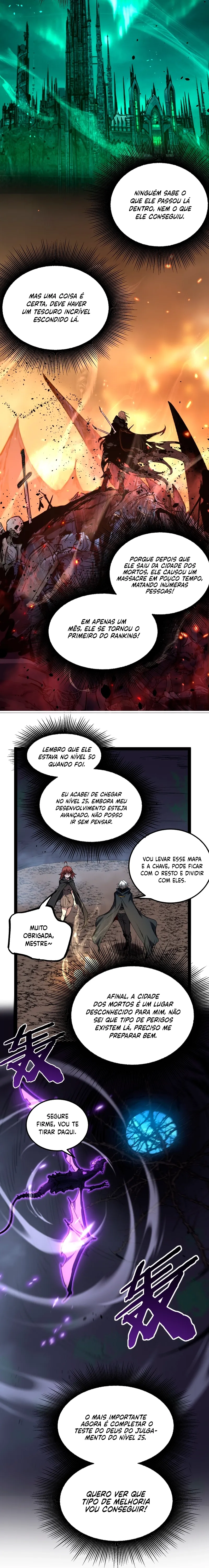 Read Assassino de nível divino, eu sou a Sombra Pt Manga Online