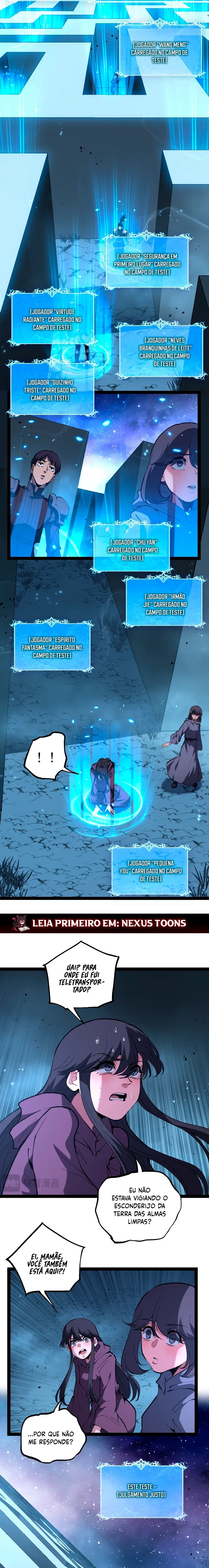 Read Assassino de nível divino, eu sou a Sombra Pt Manga Online