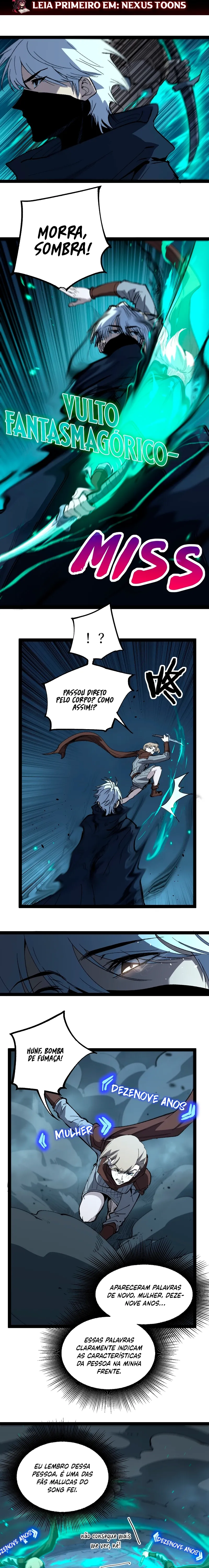 Read Assassino de nível divino, eu sou a Sombra Pt Manga Online