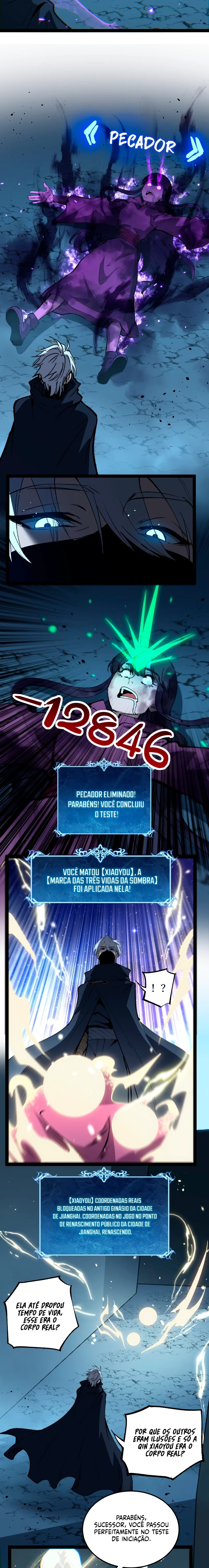 Read Assassino de nível divino, eu sou a Sombra Pt Manga Online