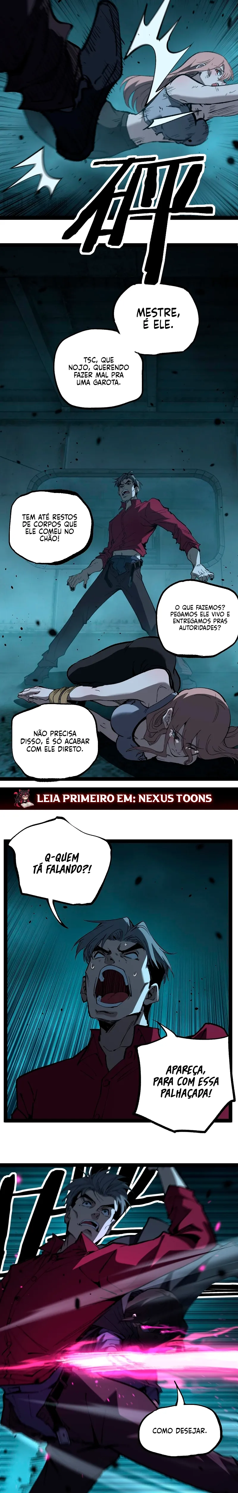 Read Assassino de nível divino, eu sou a Sombra Pt Manga Online