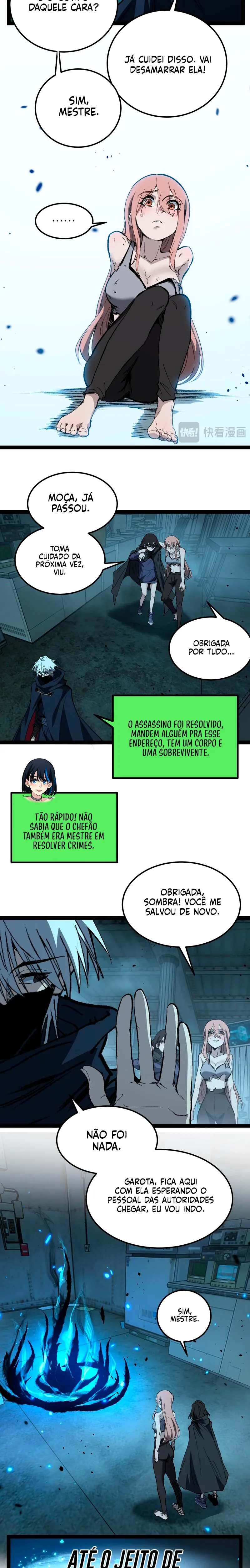 Read Assassino de nível divino, eu sou a Sombra Pt Manga Online